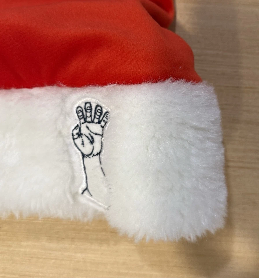 Gorra de Papá Noel 2010 Texas Rangers MLB garra de béisbol y astas Navidad Foto 3 de 4