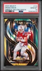 PSA 10 Drake Maye 2024 Panini Select Green & Yellow Shock Premier Level RC Gem