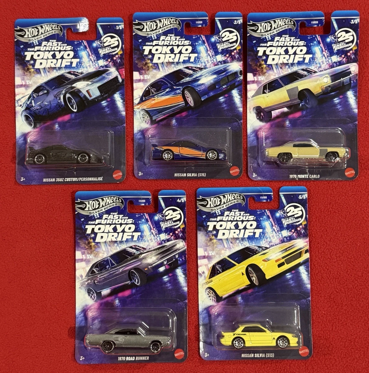 ファスト&フューリアス ミニカー コレクション Preços baixos em Velozes e Furiosos Desafio em Tóquio | eBay