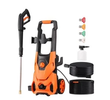 VEVOR Electric Pressure Washer, 4200 PSI Max 2.8 GPM with 20 ft Hose
