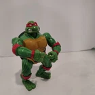 Vintage 1996 Teenage Mutant Ninja Turtles TMNT Rapid Recoilin Raphael Figure