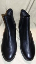 Gabor Chelsea Damen Stiefeletten Leder schwar...