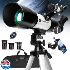 YUANZIMOO Telescope 70 mm Aperture 400 mm Refractor Astronomical