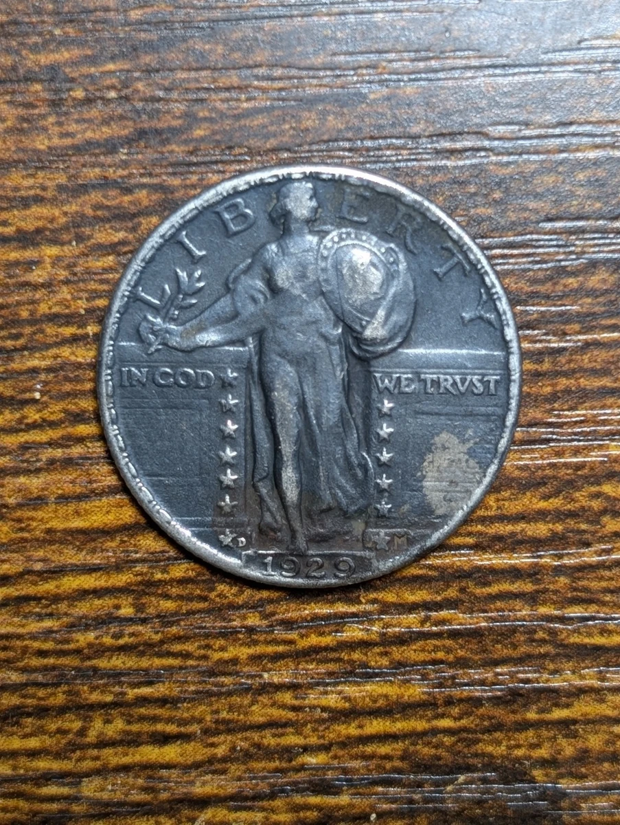 D Standing Liberty Quarter 1929 for sale | eBay