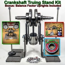 Tool - Motorcycle Dirtbike Scooter Moped Crankshaft Truing Stand Balance Factor