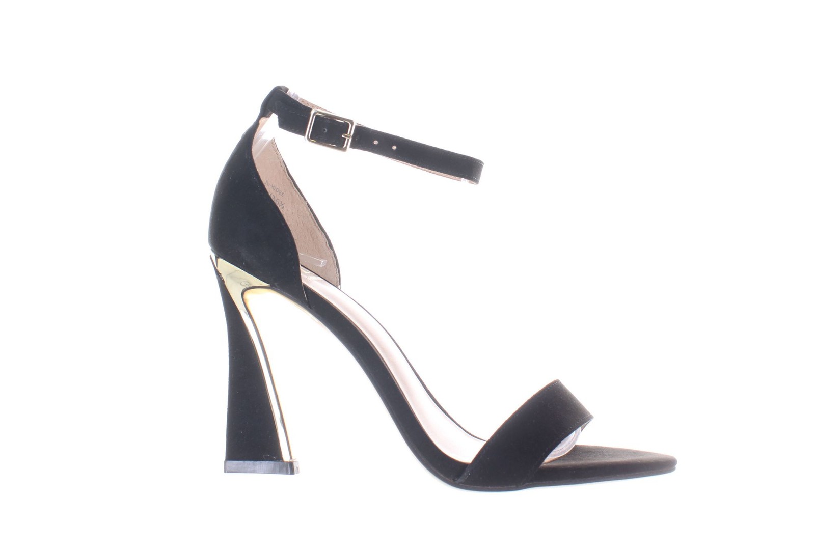 JLO by Jennifer Lopez Womens Hidee Black Ankle Strap Heels Size 6 (7818330)