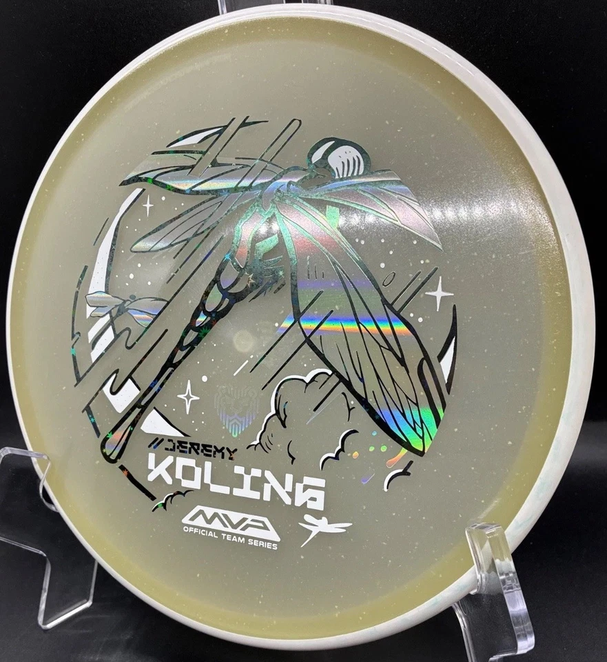MVP Axiom Particle Eclipse Glow Tempo - RARE White Rim Koling Special Disc Golf - Image 4 of 4