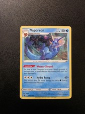 Vaporeon SWSH072 SWSH: Carte promozionali Spada e Scudo Holo