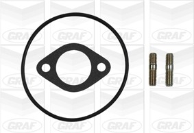Pompe à eau moteur GRAF PA750 anti-surchauffe avec turbine métallique 94mm