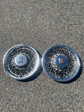 Factory 1980 To 1984 Oldsmobile Delta 88 15 Inch Wire Spoke Hubcaps Wheel Covers