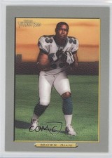 2005 Topps Turkey Red Ronnie Brown (Ad Back) #190 0a1