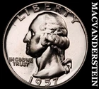 1957 Washington Quarter- Silver Lustrous Choice Gem Proof  #i4354
