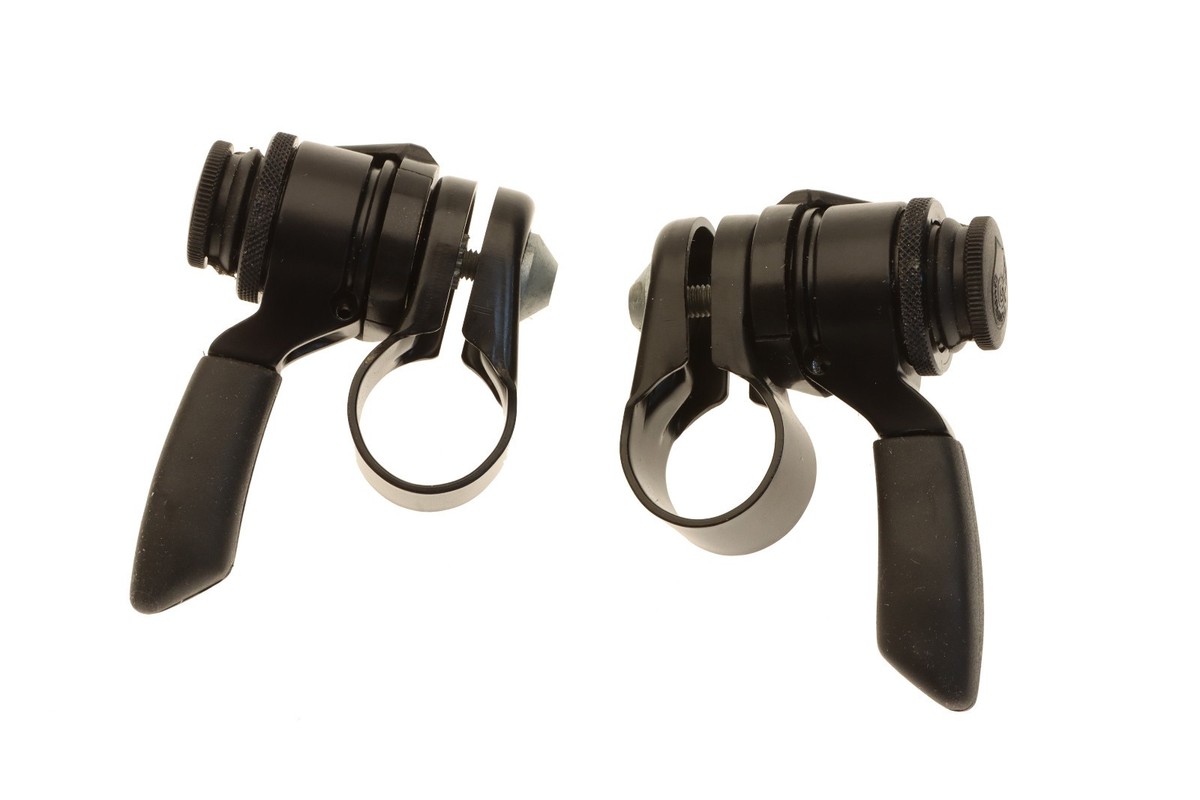 Campagnolo Centaur Q222 Syncro Thumb MTB ATB Shifters Pair Black 3