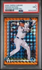 2025 Topps Chrome #1 Shohei Ohtani Orange Geometric /25 PSA 9