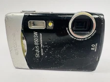 Olympus Stylus 850 SW 8MP Digital Camera Water/Shockproof *Read Description*