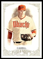2012 Topps Allen & Ginter Trevor Cahill #156 Arizona Diamondbacks
