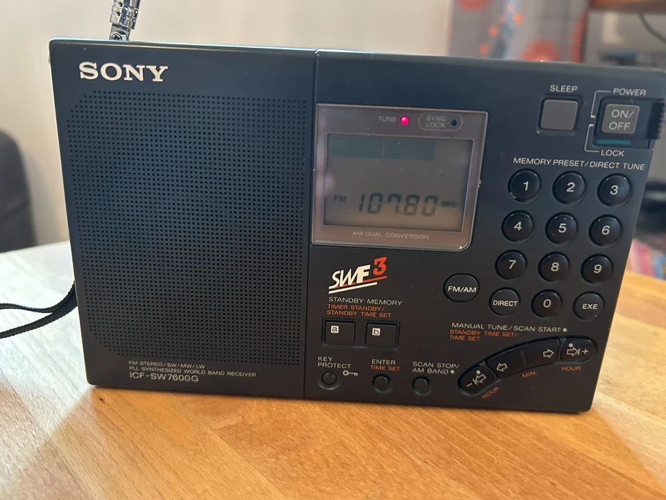 SONY ICF-SW 7600G Radio Welt-Empfänger