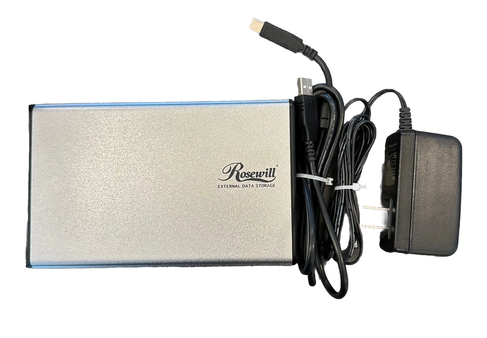 ROSEWILL 3.5" SATA USB 2.0 External Enclosure w/ Samsung 160 GB HD - TESTED! - Image 3 of 4