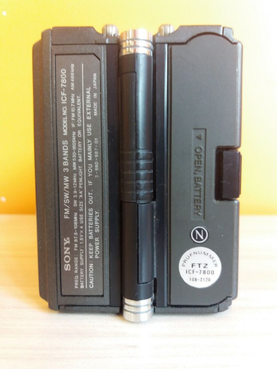 Sony 3 Band Receiver ICF-7800 | eBay Sony 3 Band Receiver ICF-7800 | eBay