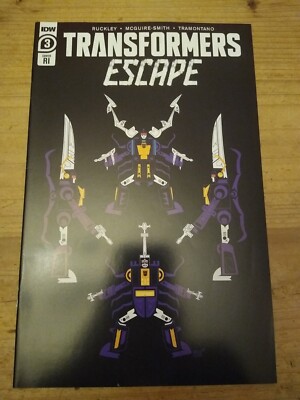 IDW Transformers 3 Escape Cover RI 1:10 Variant