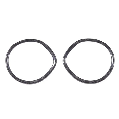 For Maserati Ghibli 2014-2019 Real Carbon Fiber Car Dashboard Ring Set Trim - Picture 13 of 14