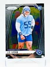 2024 Panini Prizm Football #334 J.C. Latham RC