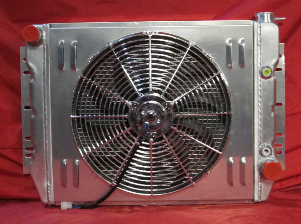 Cross Flow Radiator Shroud & Fan 1959-1970 Chevrolet Impala Caprice Biscayne - Image 2 of 4