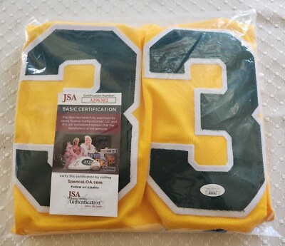 Jose Canseco Signed Oakland Athletics Yellow Baseball Jersey - JSA COA