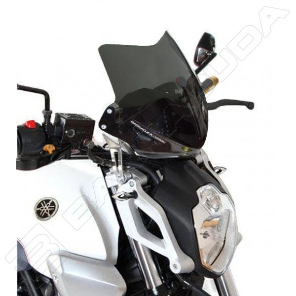 BARRACUDA WINDSHIELD AEROSPORT SMOKED YAMAHA MT 03 2006 2007 2008 2009 2010