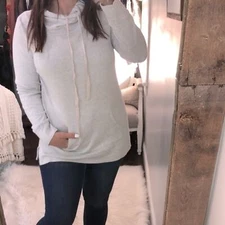 LOFT mock turtleneck sweatshirt size large