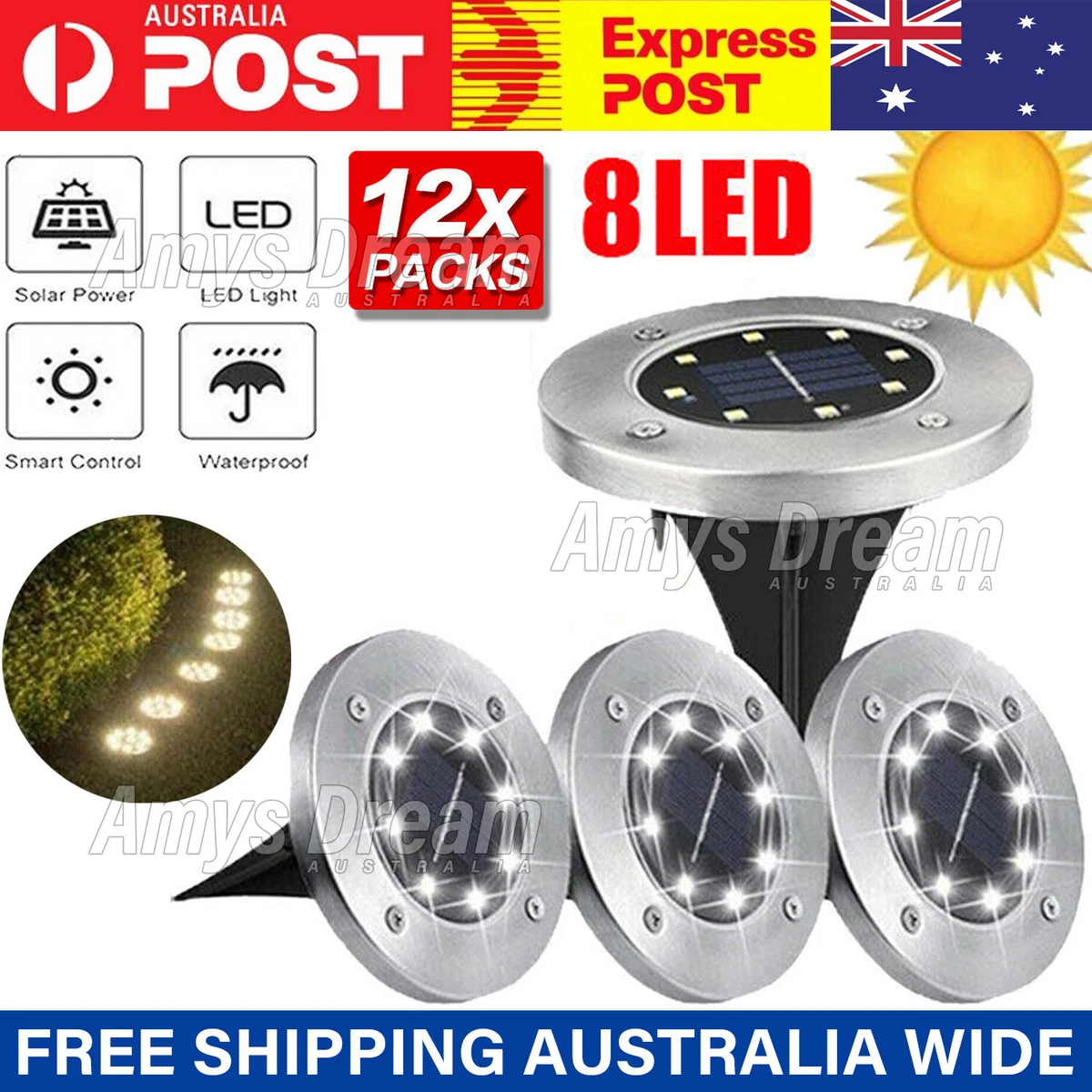 Smart outdoor clearance recessed lighting