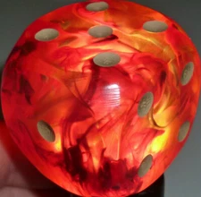 Vintage Rare Bakelite Dice Red - 3.8CM Rare Bakelite Catalin Nice Cube