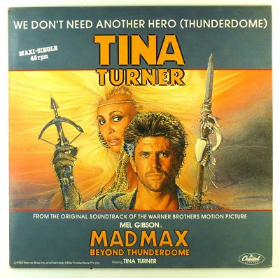 12'' Maxi - Tina Turner - We Don't Need Another Hero (Thunderdome) - A4799