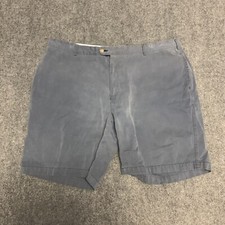 Peter Millar Cotton Chino Shorts Mens Size 44 Golf Distressed
