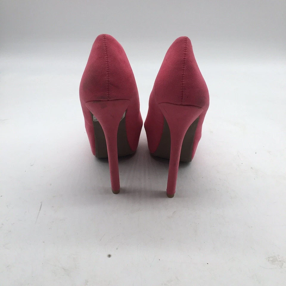 Tacones altos rosa brillante Anne Michelle talla 6,5 Foto 3 de 4