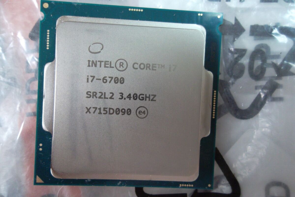Intel Core i7-6700 (6th Gen) Processor 3.40GHz 6MB LGA1151 Intel Core i7-6700 (6th Gen) Processor 3.40GHz 6MB LGA1151