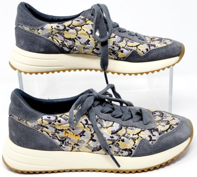 Gola Vancouver Classics Womens Sz 5 CLA426 Sneakers Gray Low Top Trainer Liberty