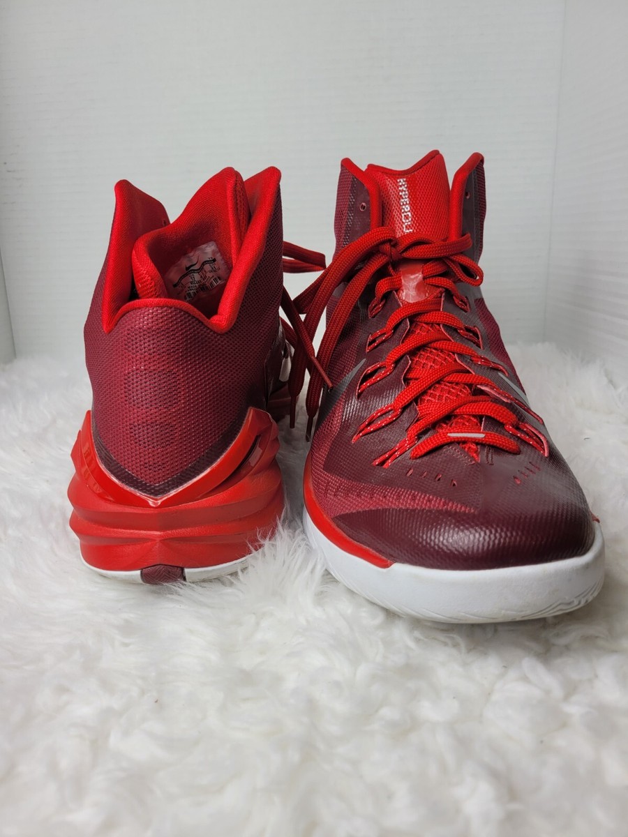 Nike Hyperdunk TB 2014 Gym High Top Basketball Sneakers Red