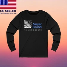Meyer Sound Thinking Sound Long Sleeve Black Size S-2XL
