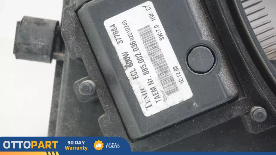 Вентилятор охлаждения двигателя в сборе 2205000193 для Mercedes W215 CL500 S430 02–06 годов от оригинального производителя - Изображение 2 из 4