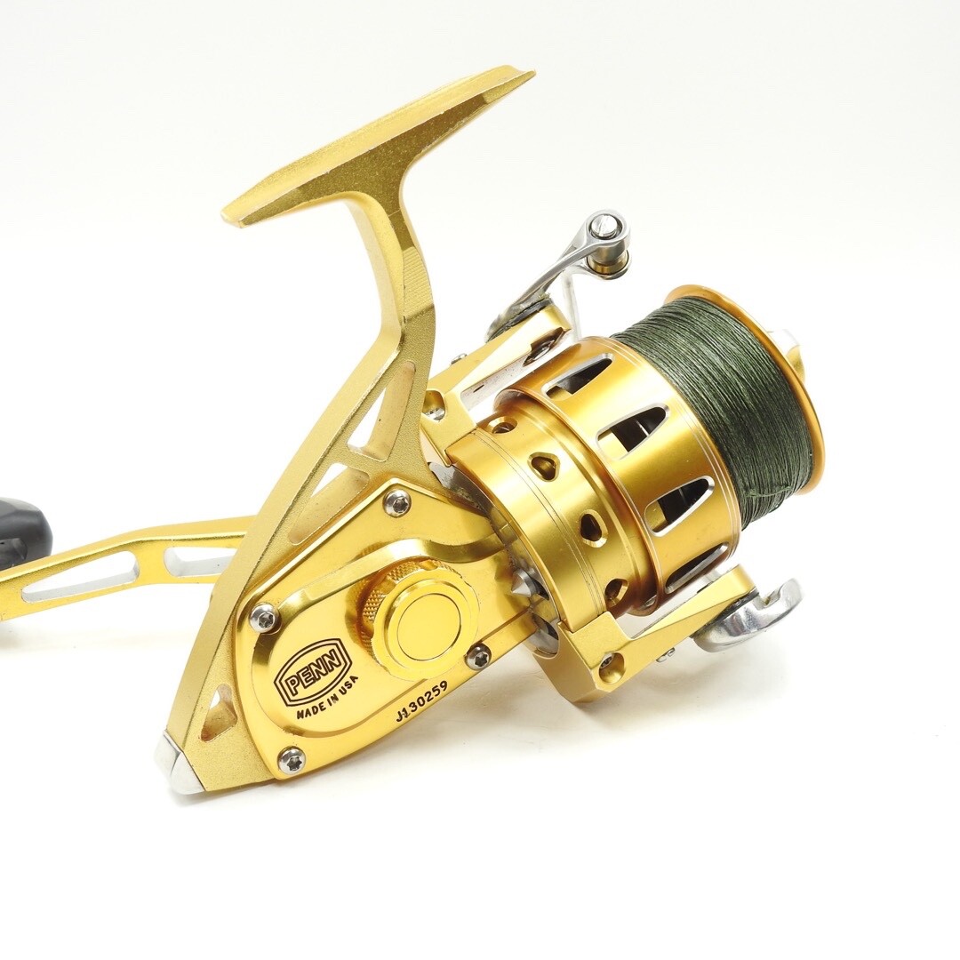 Penn Torque TRQS5 Fishing Reel. Gold. Made in USA. W/ Box. | eBay