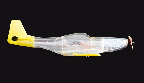 P-51 Mustang (39") Custom Color 3DPrinted RC 3dLabPrint Airplane Kit - Picture 2 of 8