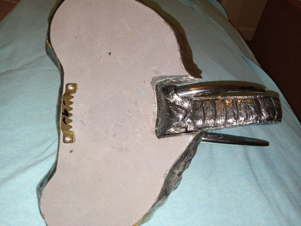 COLGADOR DE PARED/ABRIGO CABEZA ELEFANTE MONTADO Foto 4 de 4