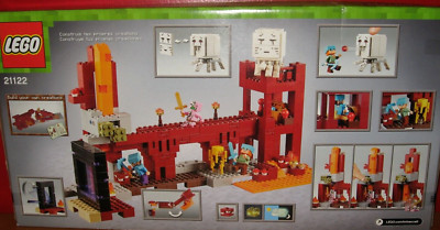 2015 Minecraft THE NETHER FORTRESS 21122 Zombie Pigman GHAST FIGURE New LEGO SET
