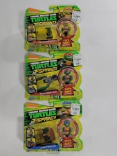 3 Teenage Mutant Ninja Turtles T-Sprints Leo Mikey, Rapf Shellraiser New! 