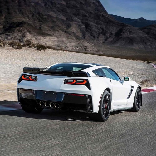 Paar Für Chevrolet Corvette C7 Getönte Voll LED Rückleuchten mit Startanimation - Bild 11 von 12