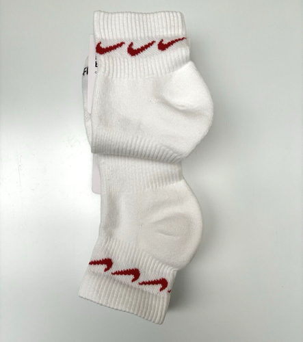 Nike Everyday Plus Mens 3 Pair Sports Ankle Socks White Bright Neon Size 5-8 New - Picture 18 of 24