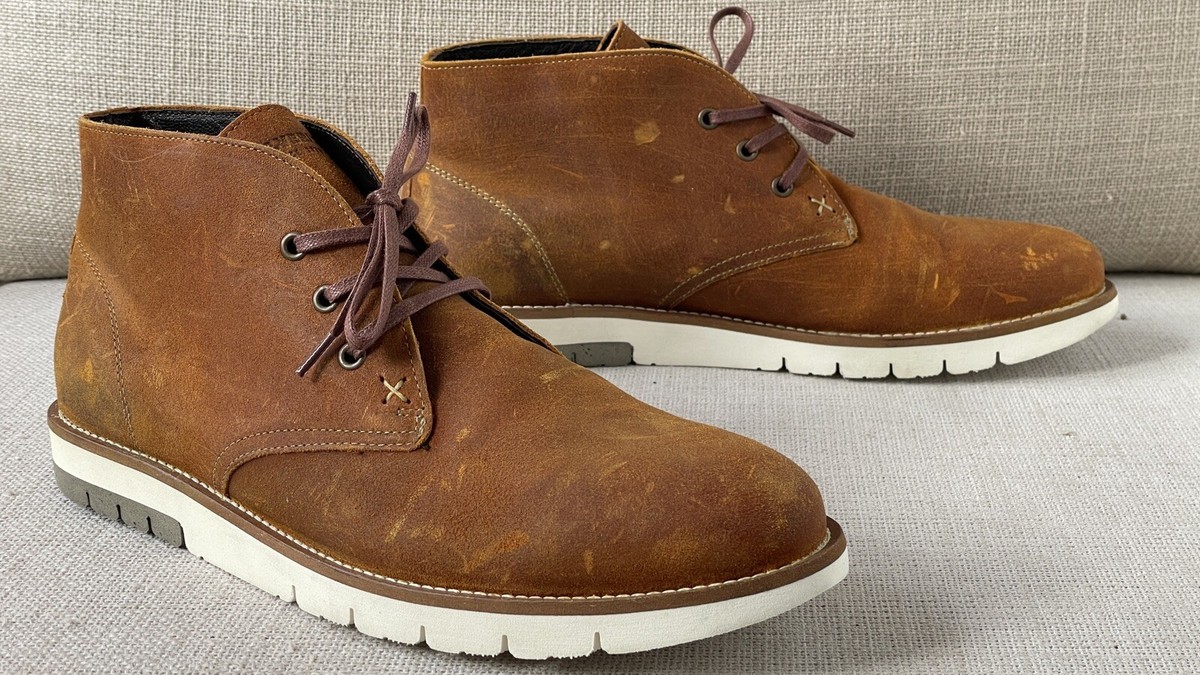 Wolverine Men\'s Rust Suede Chukka Boots Wolverine 1000 Mile Plain-Toe Original Boot Men Rust  main image 4
