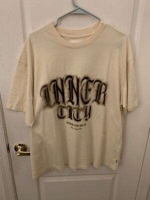 Stamp inner city Honor the gift bone tee
