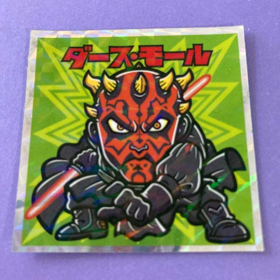 Darth Maul Sticker No.10 Star Wars Luke Sticker Episode I.II.III  Japan - Image 3 of 4